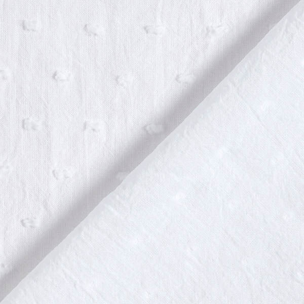 Cambraia de algodão Dobby – branco,  image number 4
