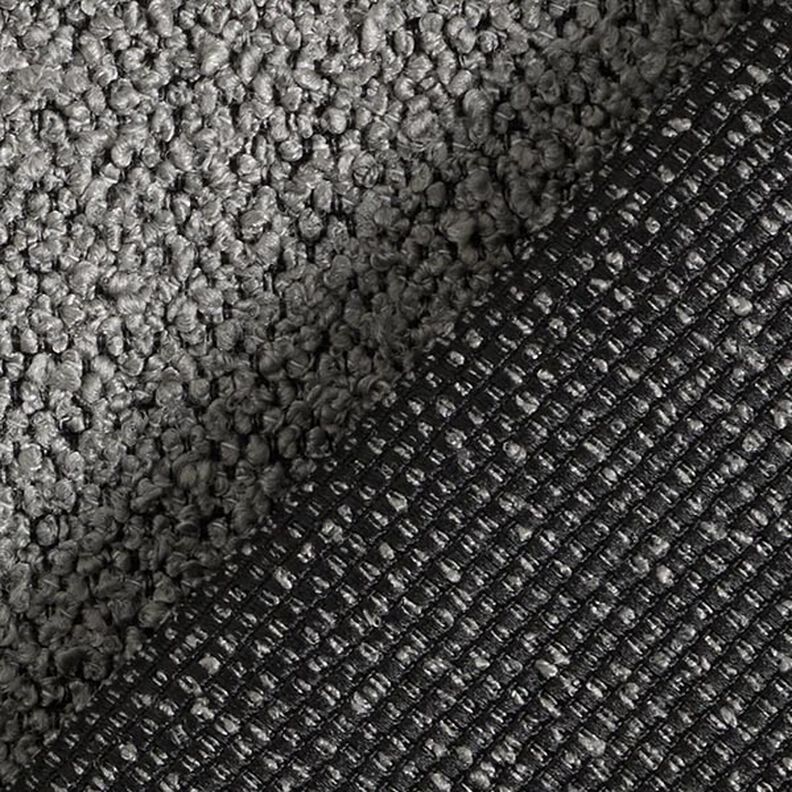 Tecido para estofos Bouclé – cinzento,  image number 3