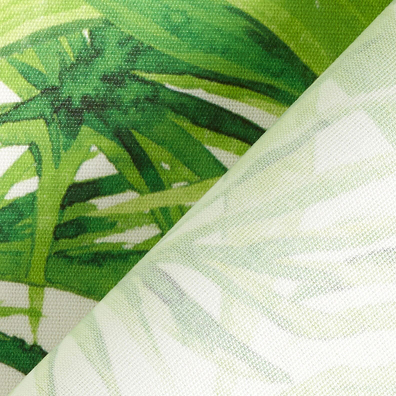 Tecido para exteriores Lona Folhas tropicais – verde claro,  image number 4