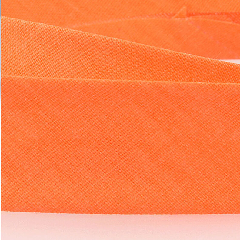 Fita de viés Polycotton [20 mm] – laranja vivo,  image number 2