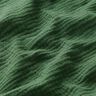GOTS Musselina/ Tecido plissado duplo | Tula – verde escuro,  thumbnail number 3