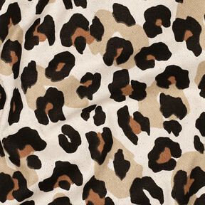 Lona Pele de animal com aspeto de linho – natural, 