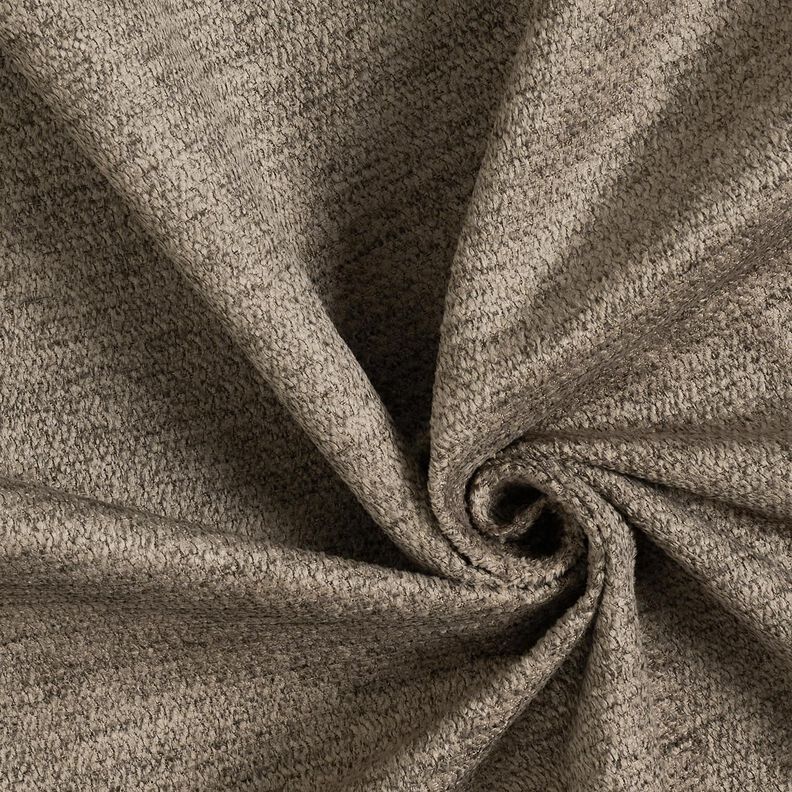 Tecido para estofos Tecido macio – taupe escuro,  image number 1