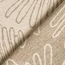 Tecido para decora&ccedil;&atilde;o Jacquard Contornos de folhas &ndash; natural,  thumbnail number 4