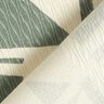 Tecido para decoração Jacquard Estrutura abstrata – verde amarelado/branco sujo,  thumbnail number 4