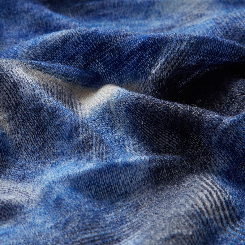 Malha fina Batik cardada – azul-marinho/azul-noite,  image number 2
