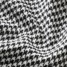 Tecido para sobretudos Mistura de lã Pied-de-poule brilhante – preto/branco sujo,  thumbnail number 2