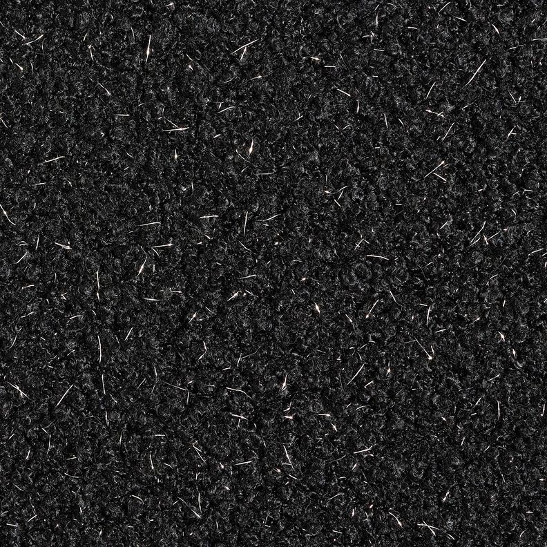 Malha Bouclé Fios brilhantes – preto,  image number 1