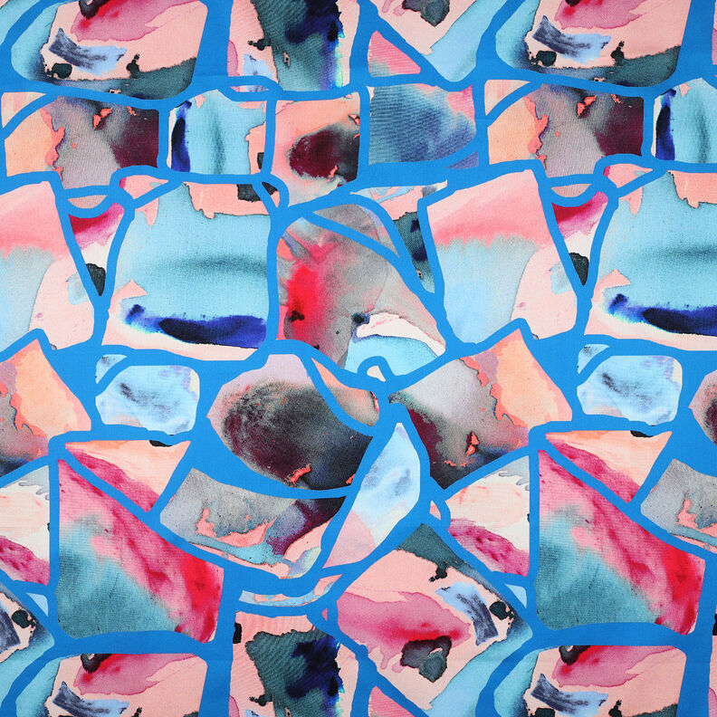 Cetim de algodão Resonate Neon | Nerida Hansen – azul,  image number 1