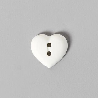 Botão de plástico Little Heart 12, 