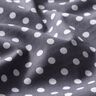 Popelina de algodão Polka Dots – cinza ardósia/branco,  thumbnail number 2