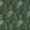 Tecido para decoração Sarja de algodão Folhas minimalistas – verde escuro,  thumbnail number 1