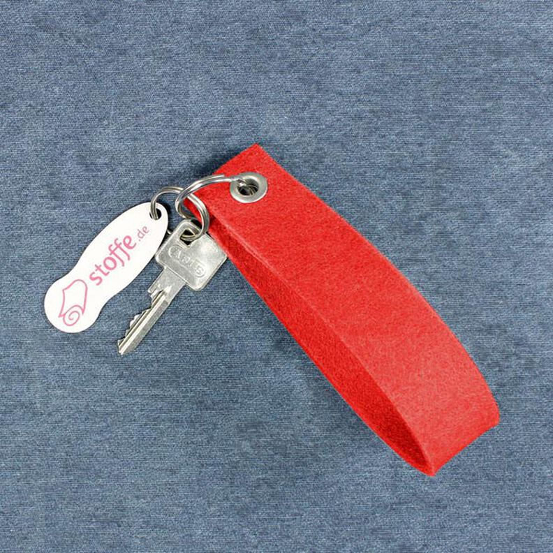 Feltro 45 cm / 4 mm de espessura – carmin,  image number 4