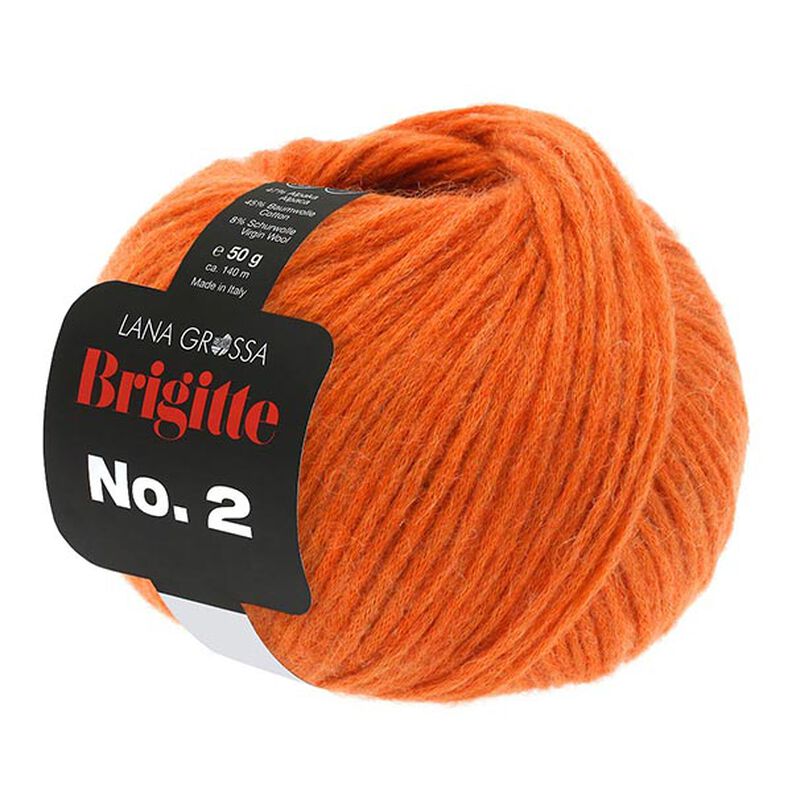 BRIGITTE No.2, 50g | Lana Grossa – laranja,  image number 1