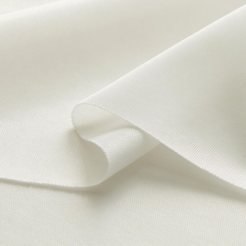 Forro de malha Charmeuse Liso – marfim,  image number 4