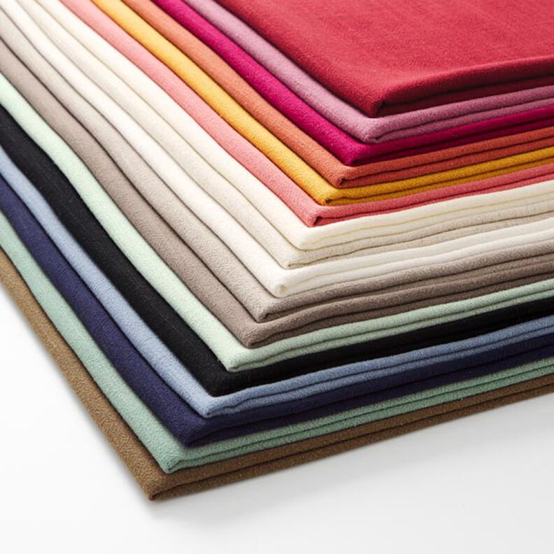 Tecido de linho e viscose – oliva claro,  image number 8