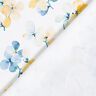 Jersey de algodão Flores em aguarela Impressão Digital – marfim/azul claro,  thumbnail number 4