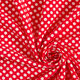 Tecido crepe Polka Dots [0,6 cm] – vermelho,  thumbnail number 3