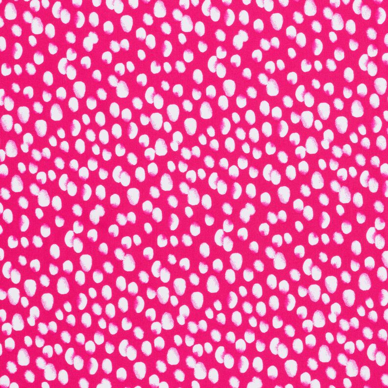 Tecido para fatos de banho Sarapintas Mini – rosa intenso/branco,  image number 1