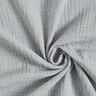 GOTS Musselina de algodão de três camadas – cinzento claro,  thumbnail number 1