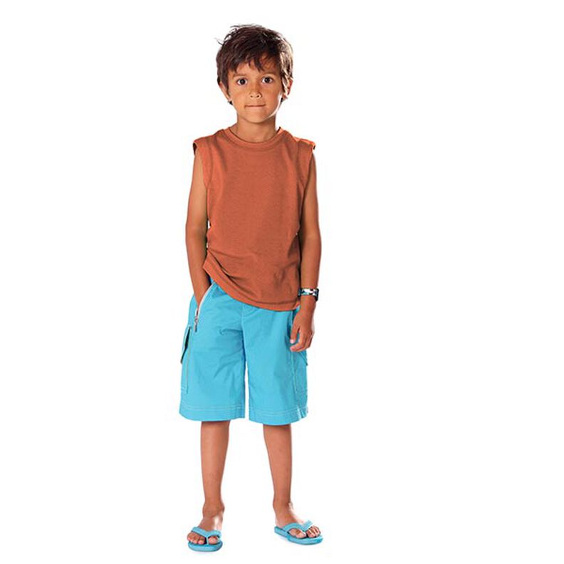 Jersey de viscose Leve – terracota,  image number 11