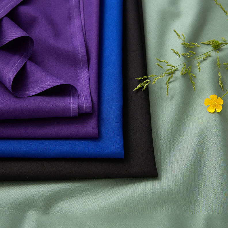 Tecido de algodão Cretone Liso – roxo,  image number 4