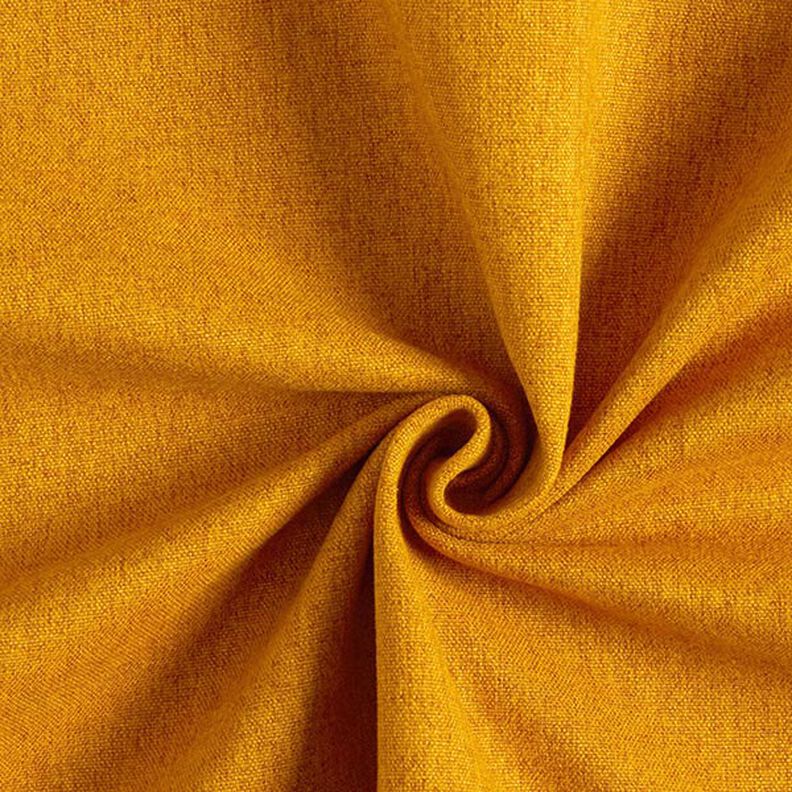 Tecido para estofos Melange fina – mostarda,  image number 1