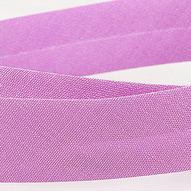 Fita de viés Polycotton [20 mm] – púrpura média,  image number 2