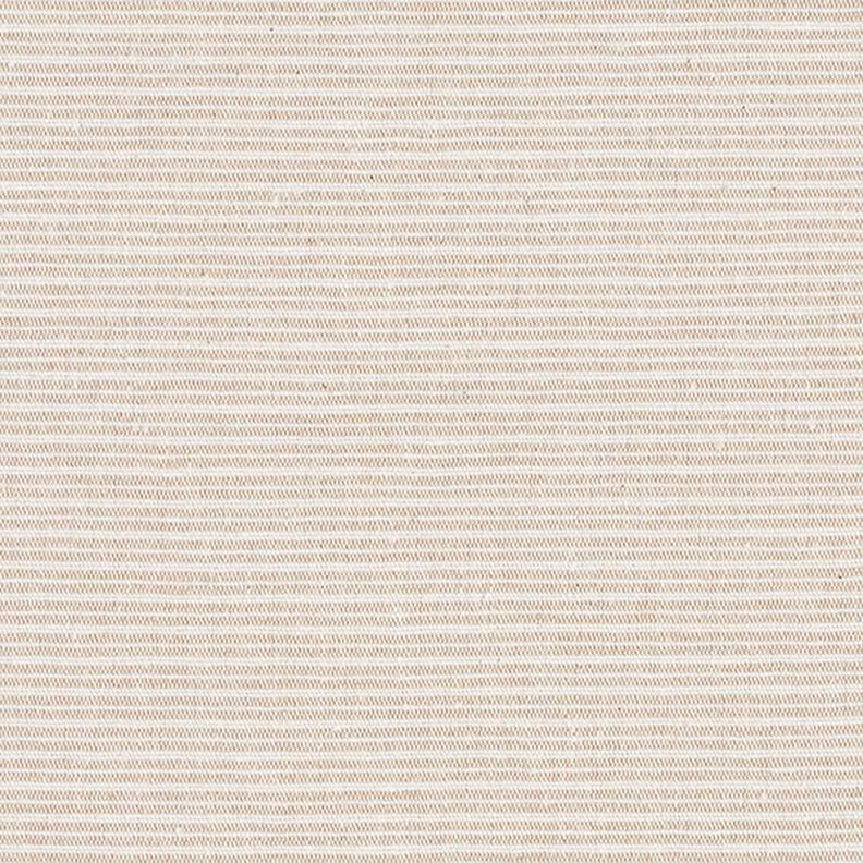 Tecido para decoração Lona Riscas finas reciclado – bege escuro,  image number 1
