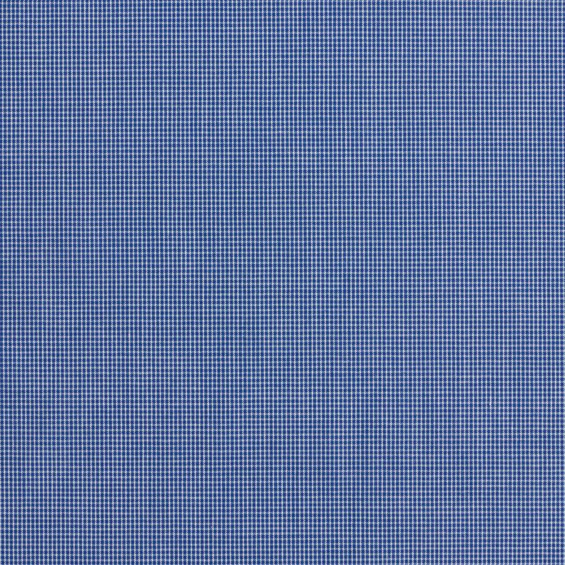 Tecido para camisas Xadrez Mini – branco/azul ganga,  image number 1