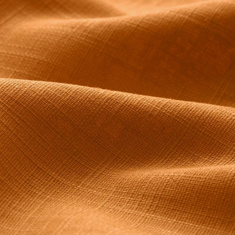 Tecido de linho Mistura de Rami Médio – cor de caramelo,  image number 2