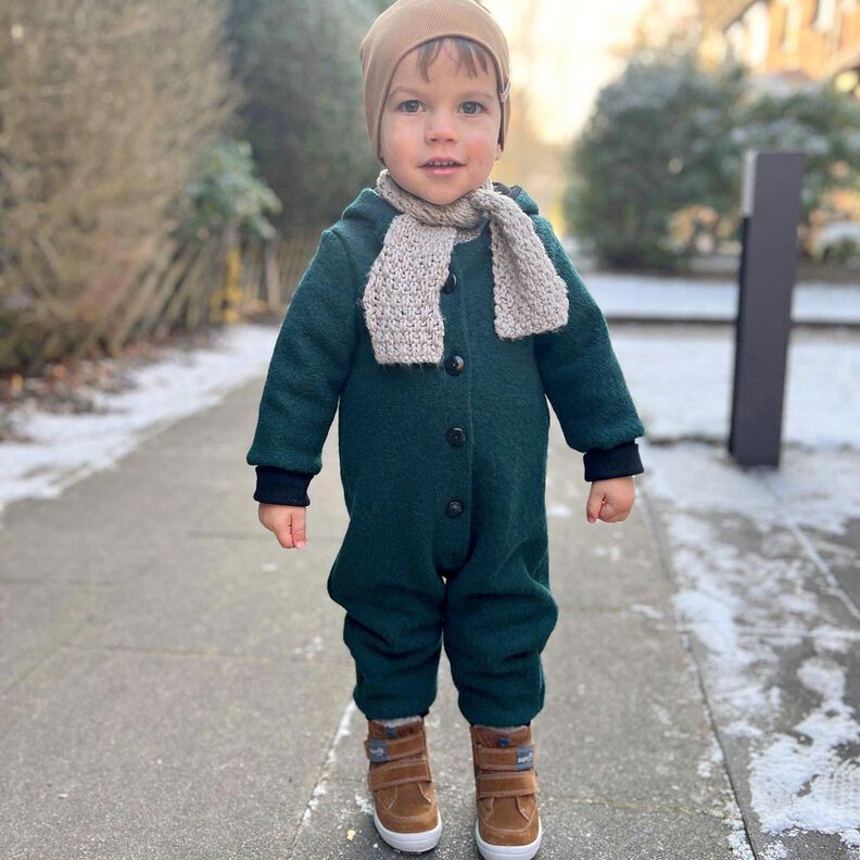 Lã grossa pisoada – azul petróleo,  image number 5