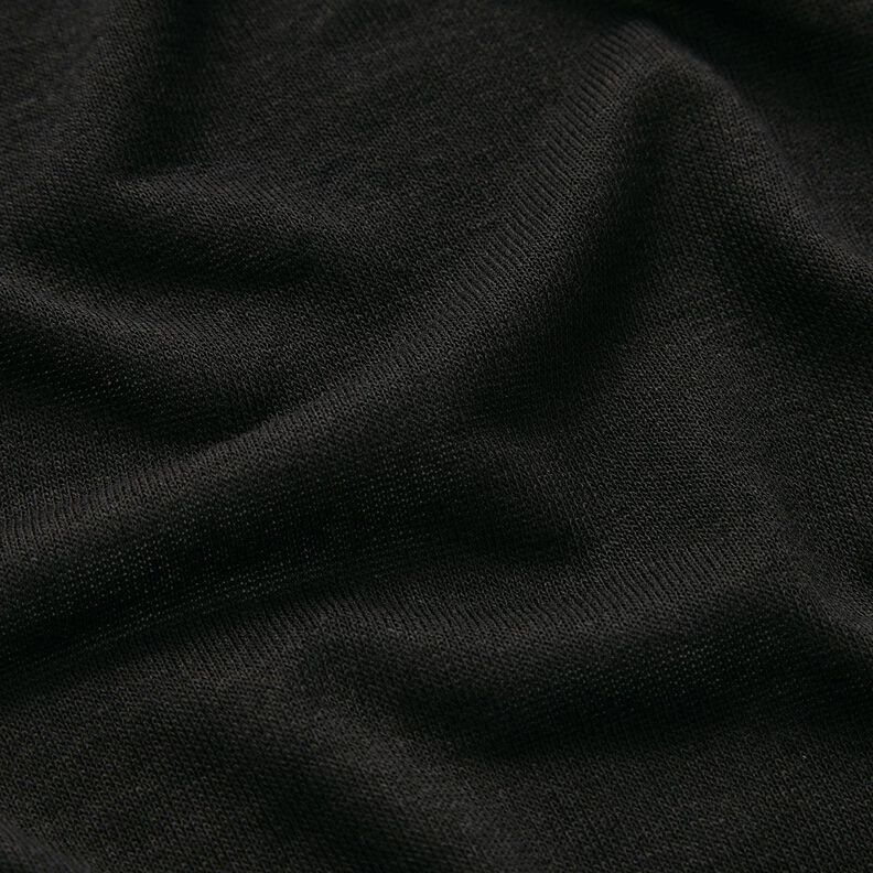 Jersey de verão Viscose Leve – preto,  image number 2