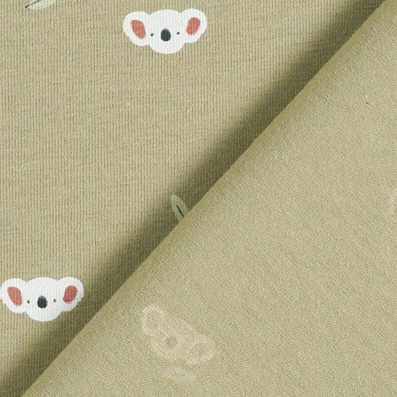 Jersey de algodão Cabeças de coala – pistáchio,  image number 4