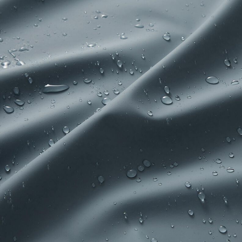 Tecido para impermeáveis liso – azul-pomba,  image number 3