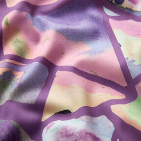 Cetim de algodão Resonate Neon | Nerida Hansen – vermelho violeta médio, 