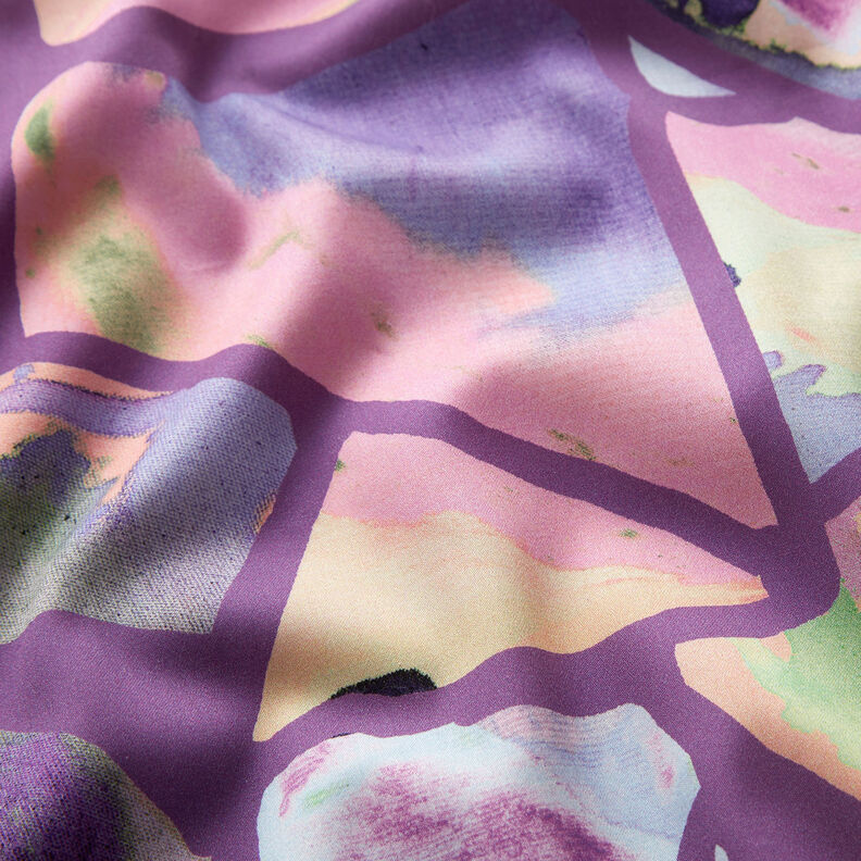 Cetim de algodão Resonate Neon | Nerida Hansen – vermelho violeta médio,  image number 2