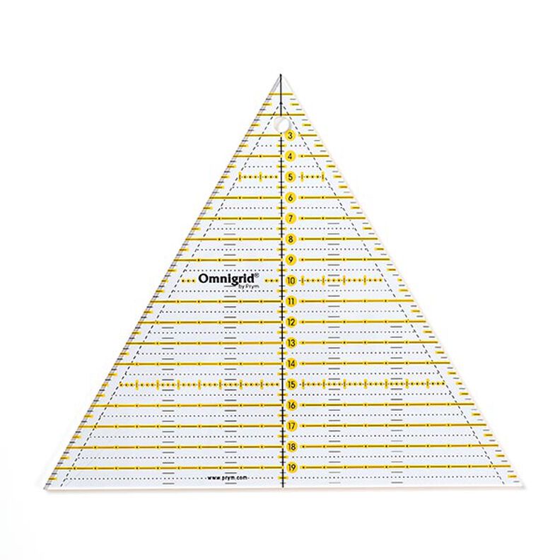 Régua de patchwork 60° Triângulo Multi [ Medidas:  20 cm  ] | Prym,  image number 1