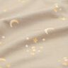 Jersey de algodão Céu estrelado Impressão Digital – taupe claro,  thumbnail number 2