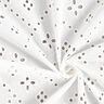 Tecido de algodão Bordado inglês – branco,  thumbnail number 3