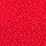 Tecido de algodão Popelina Pintas finas – vermelho/dourado,  thumbnail number 1