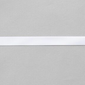 Fita de cetim [9 mm] &ndash; branco, 