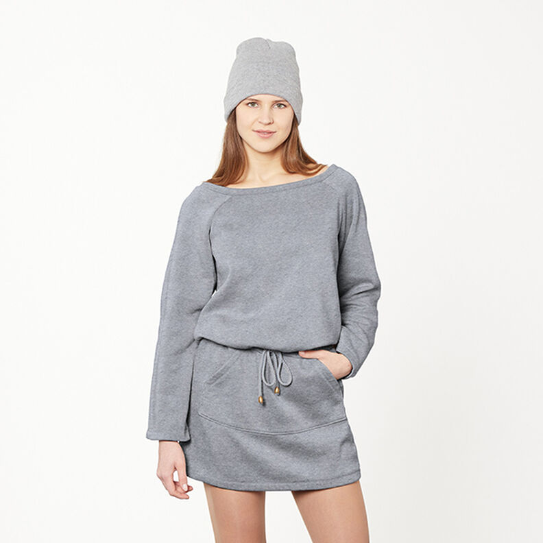 Sweatshirt Melange Claro – cinza claro,  image number 6