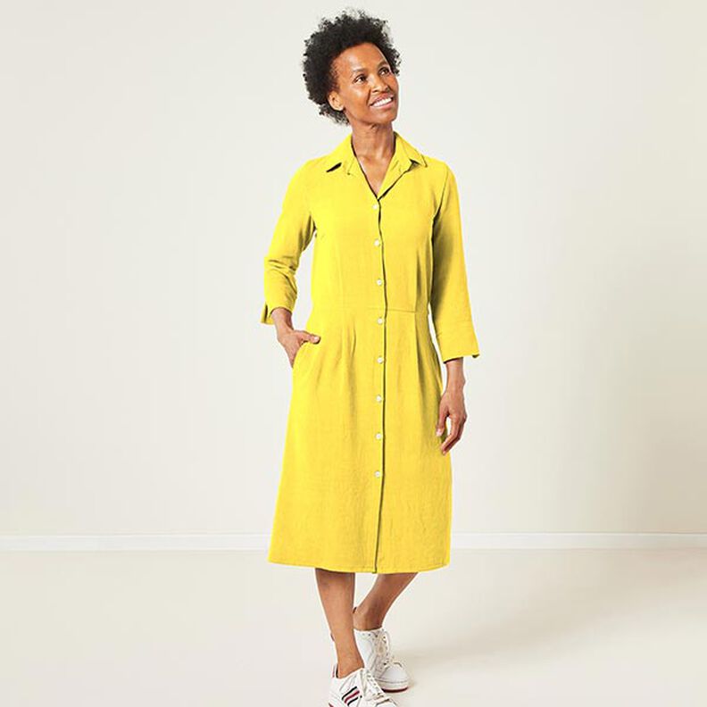 GOTS Popelina de algodão | Tula – amarelo,  image number 5