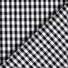 Tecido de algodão Xadrez Vichy 0,5 cm – preto/branco,  thumbnail number 4