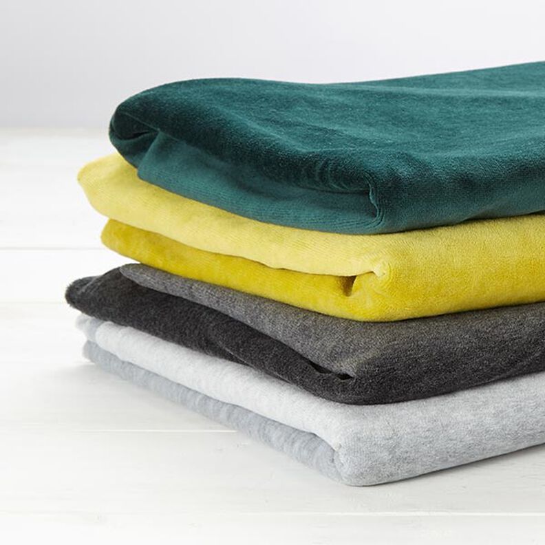 Tecido aveludado Nicki Liso – púrpura média,  image number 5