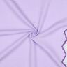Musselina/ Tecido plissado duplo Rebordo recortado dupla face  | Poppy Fabrics – lilás/vermelho,  thumbnail number 3