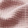 GOTS Musselina de algodão de três camadas – rosa-velho claro,  thumbnail number 3