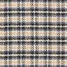 Tecido para sobretudos Xadrez cl&aacute;ssico &ndash; branco sujo/antracite,  thumbnail number 1