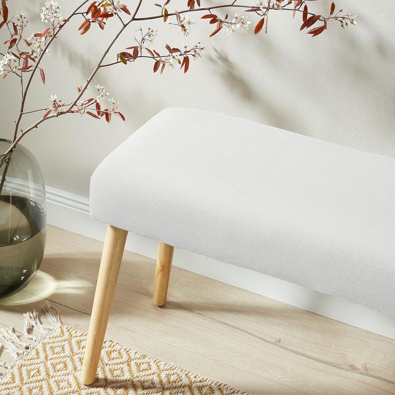 Tecido para estofos Tecido chenille – marfim,  image number 7